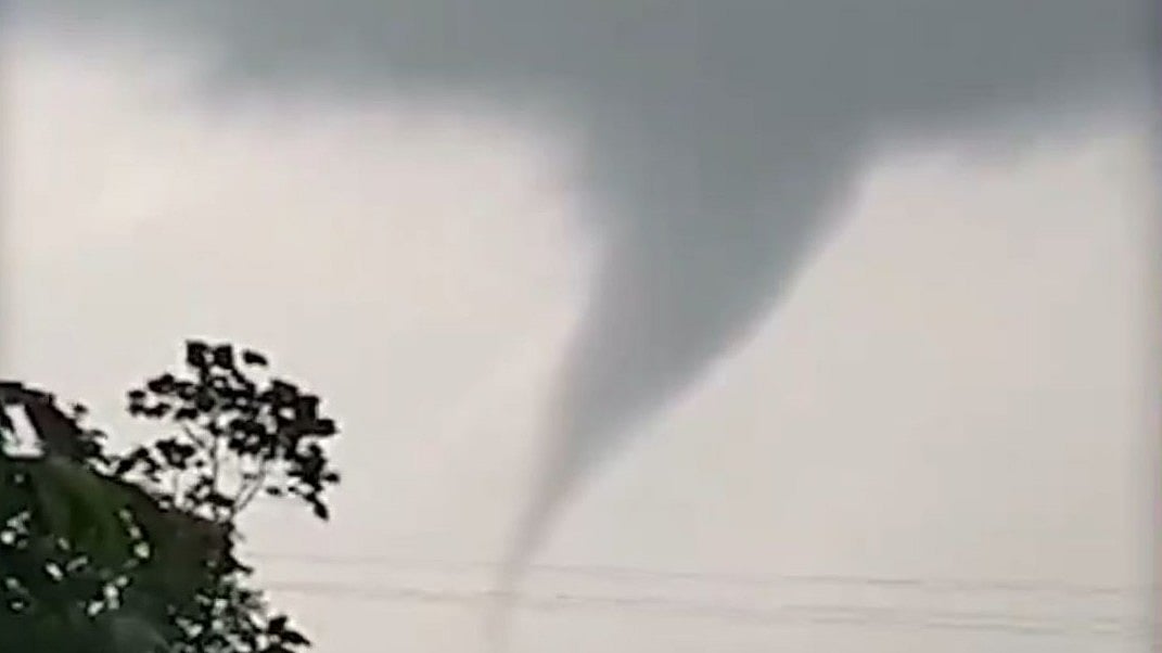 PTI Screengrab : Tornado Strikes Hooghly |